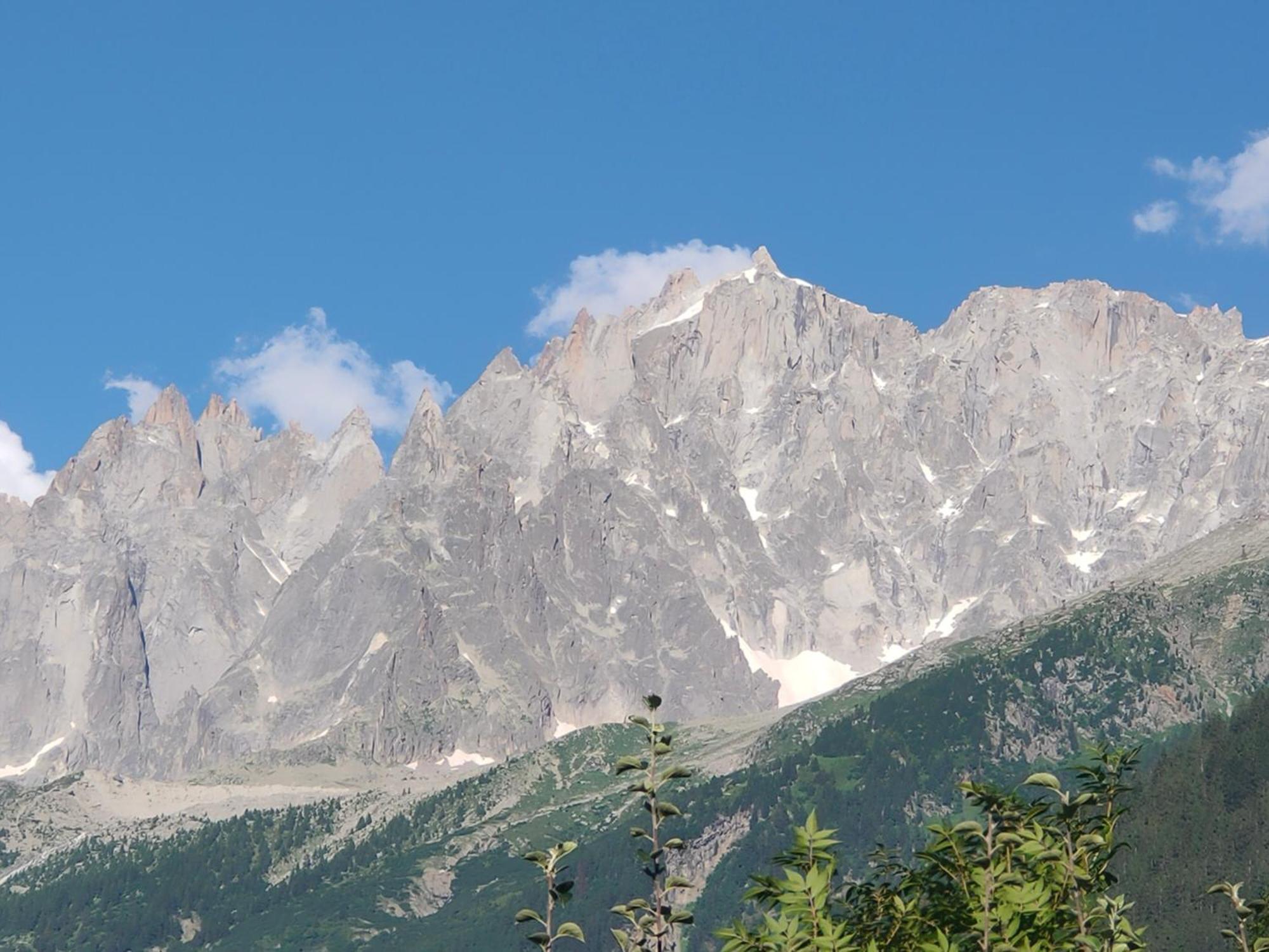 Beau Studio Dans La Vallee De Chamonix Les Houches Exterior foto